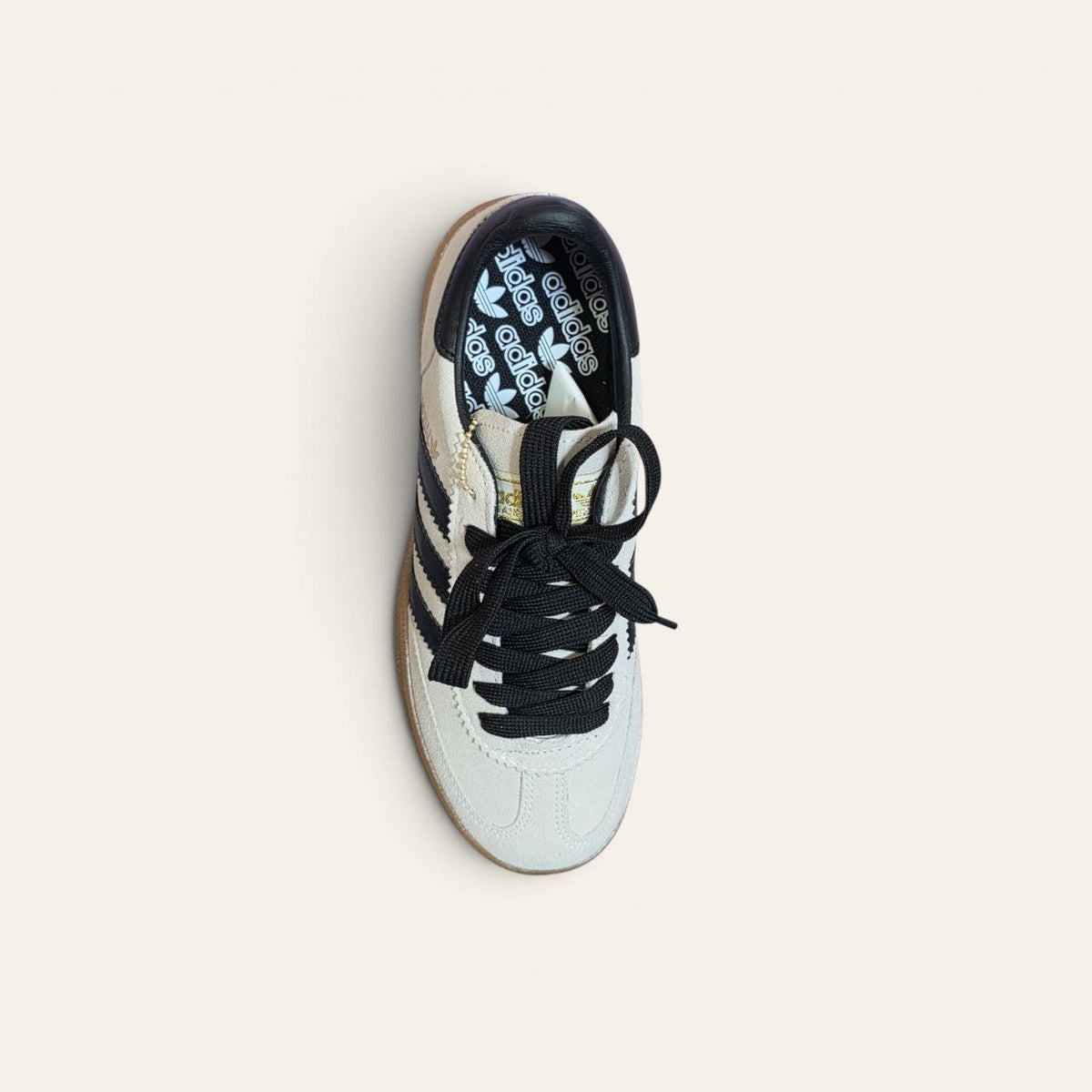 sneaker_ Handball Spezial BEIGE CLAIR(100% cuire)